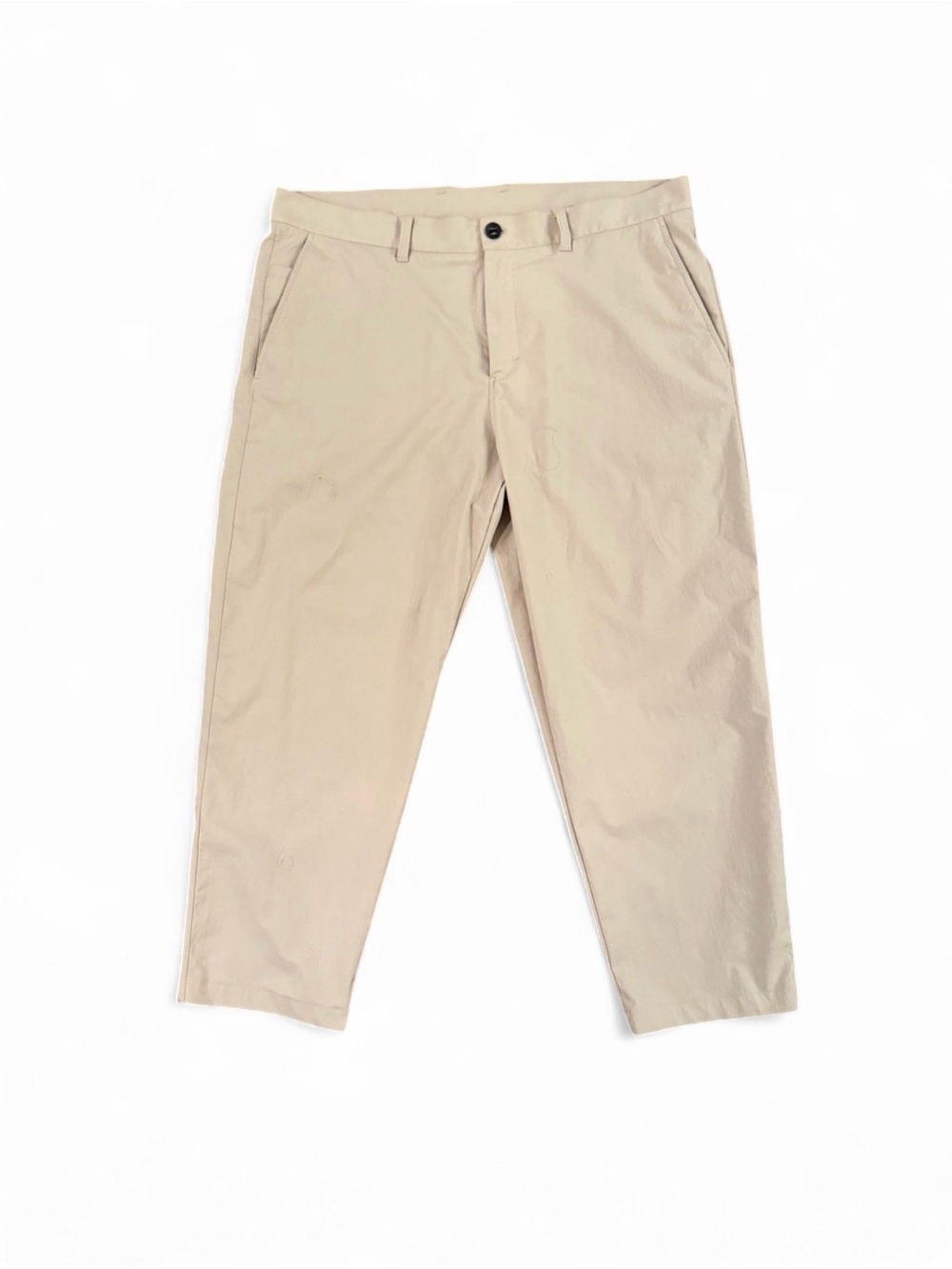 Lululemon Men's 40x30 Khaki Polyester & Elastomultiester Pants #Menswear EUC